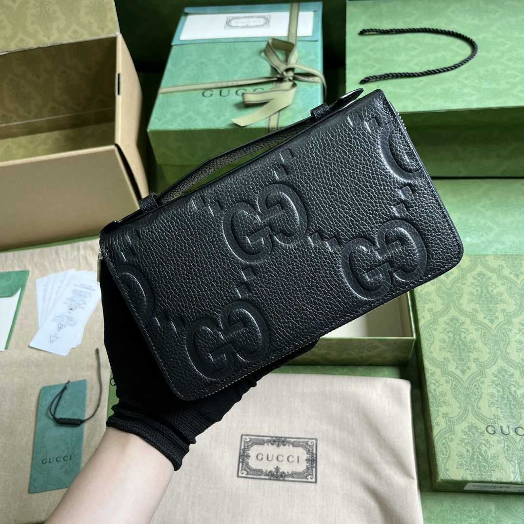 Gucci Jumbo GG Travel Document Case - PerfectKickZ