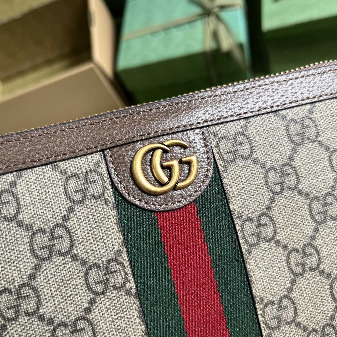 Gucci Ophidia GG Travel Case (21-13-4cm) - 