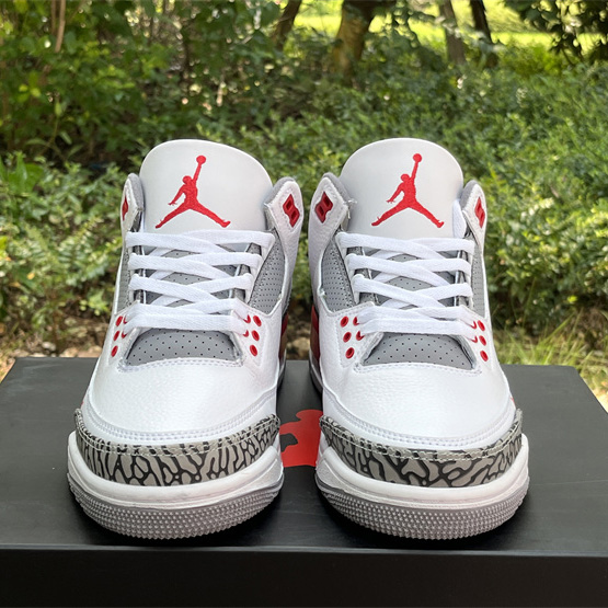 Air Jordan 3 OG “Fire Red”DIY Love Basketball Shoes   DN3707-160  - PerfectKickZ