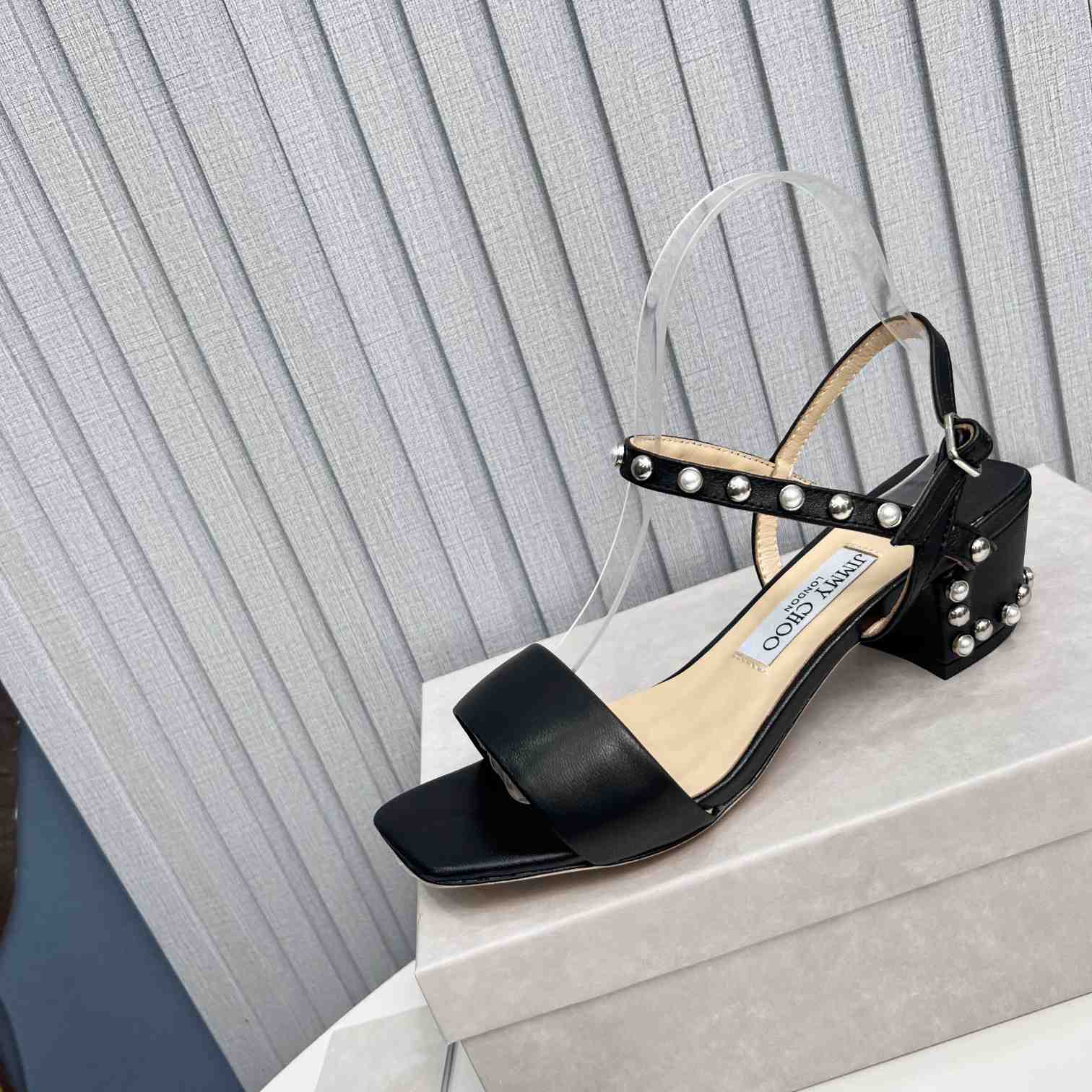 Jimmy Choo Aadra 45mm Sandals - PerfectKickZ