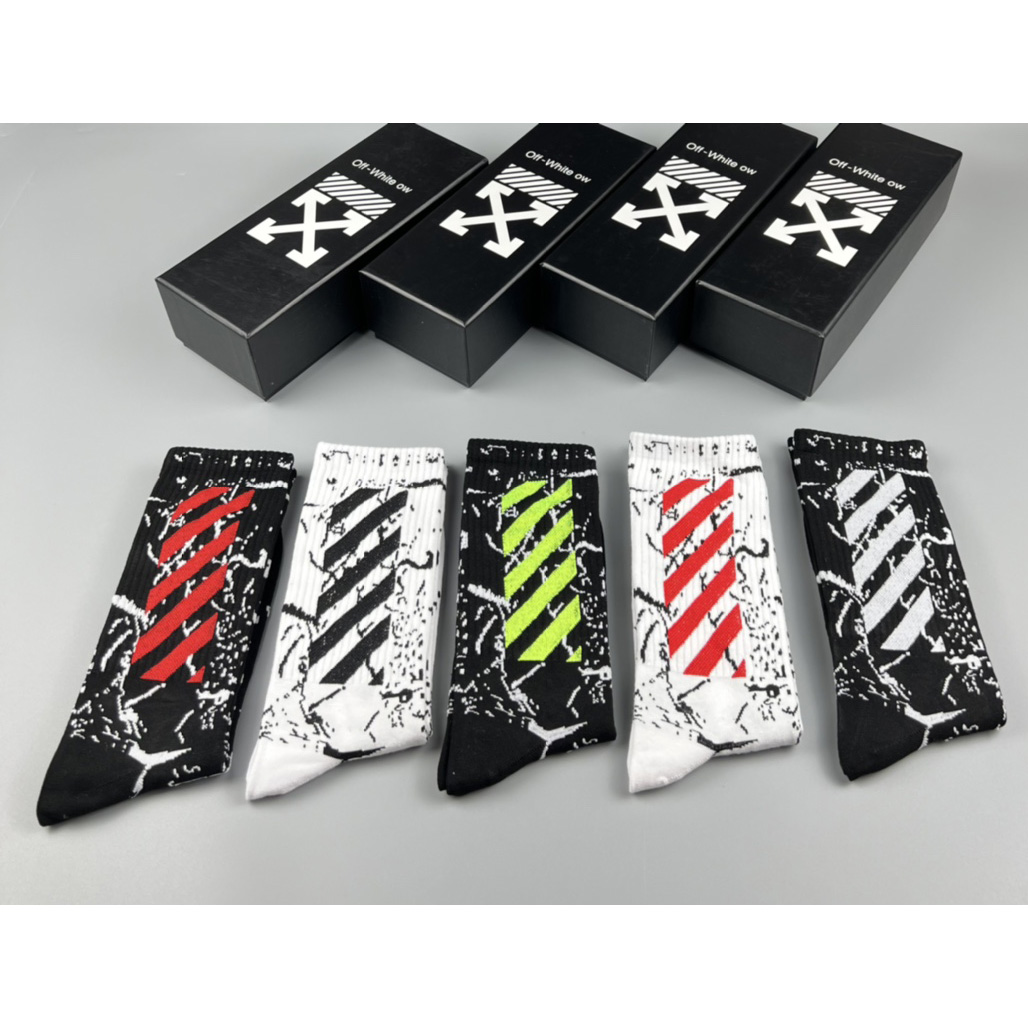 Off White Socks/Box - PerfectKickZ