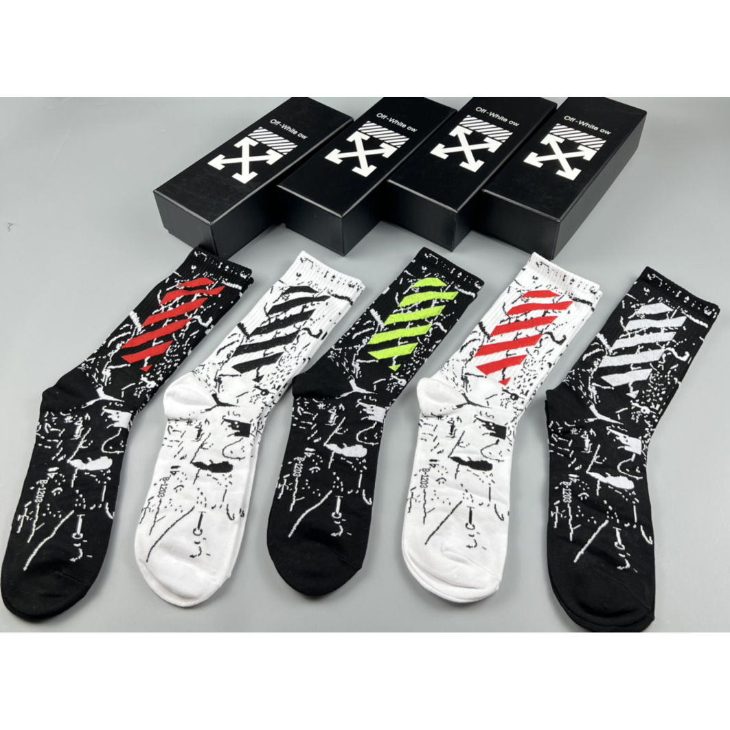 Off White Socks/Box - PerfectKickZ