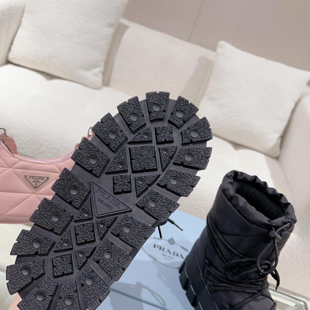 Prada Nylon Gabardine Après-ski Boots - PerfectKickZ