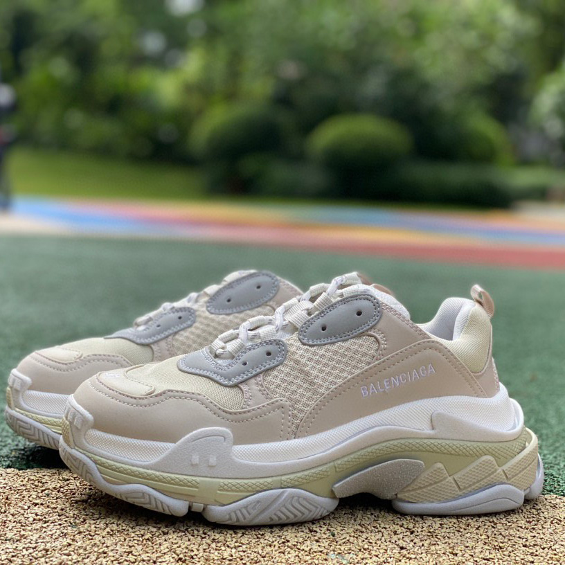 Balenciaga Triple S Sneaker In Off White - PerfectKickZ