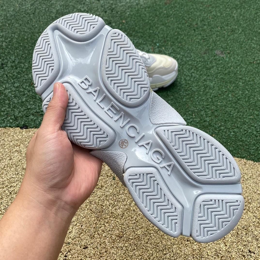 Balenciaga Triple S Sneaker In Off White - PerfectKickZ