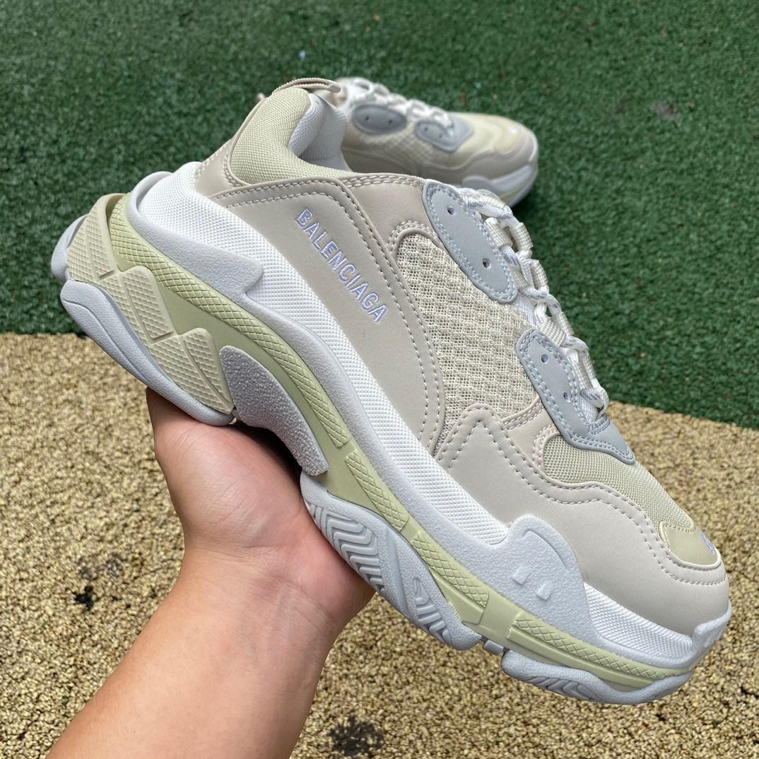Balenciaga Triple S Sneaker In Off White - PerfectKickZ
