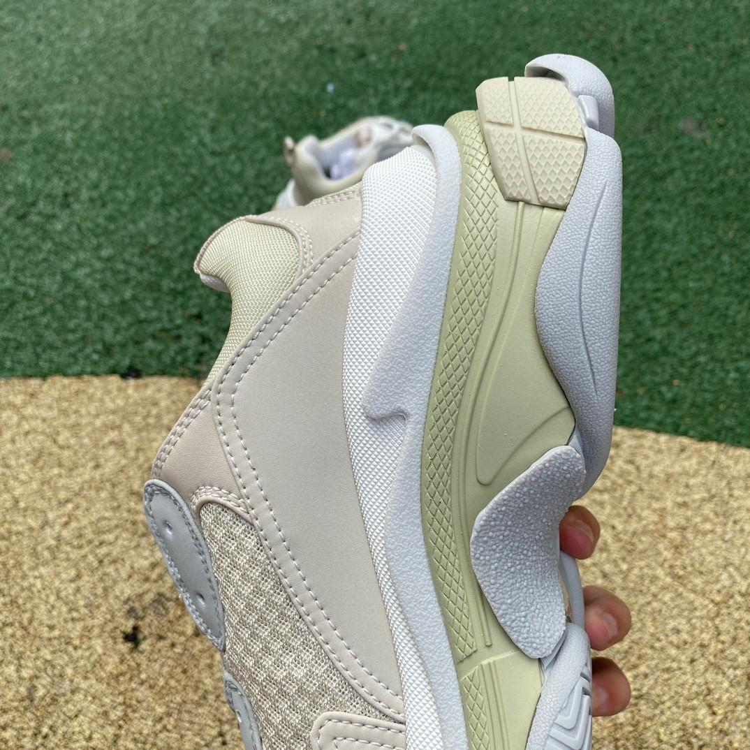 Balenciaga Triple S Sneaker In Off White - PerfectKickZ