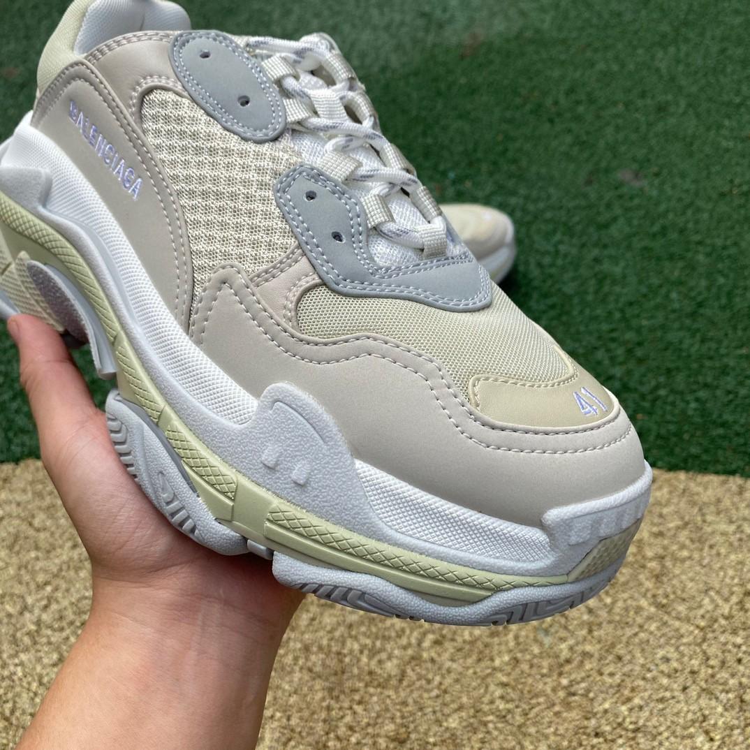Balenciaga Triple S Sneaker In Off White - PerfectKickZ