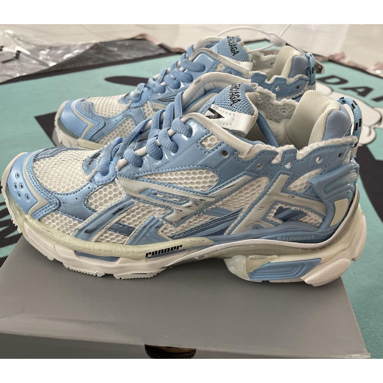 Balenciaga Runner Sneaker In Blue - PerfectKickZ