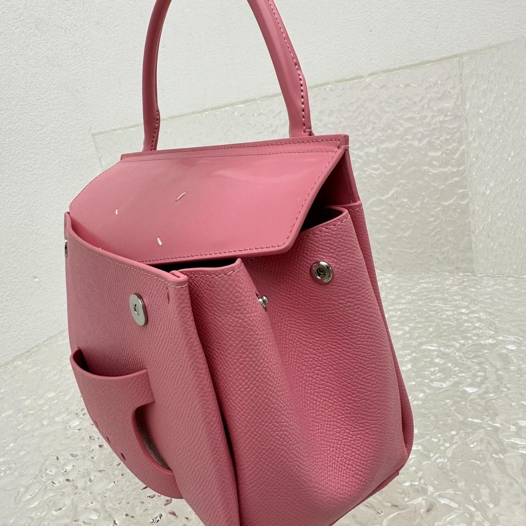 Maison Margiela Small Grained Leather Tote Bag (26x 19x 8cm) - PerfectKickZ
