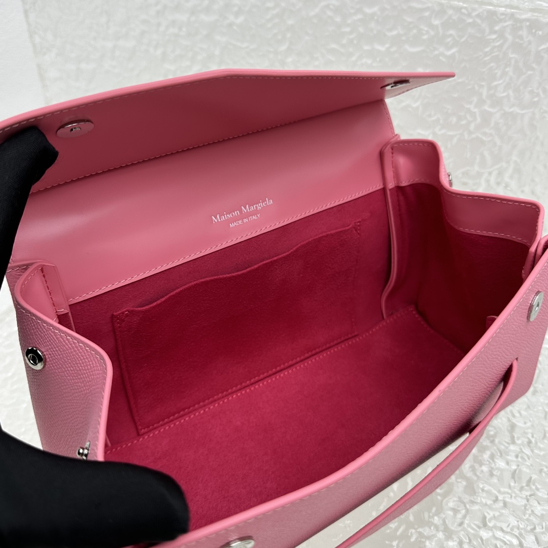 Maison Margiela Small Grained Leather Tote Bag (26x 19x 8cm) - PerfectKickZ