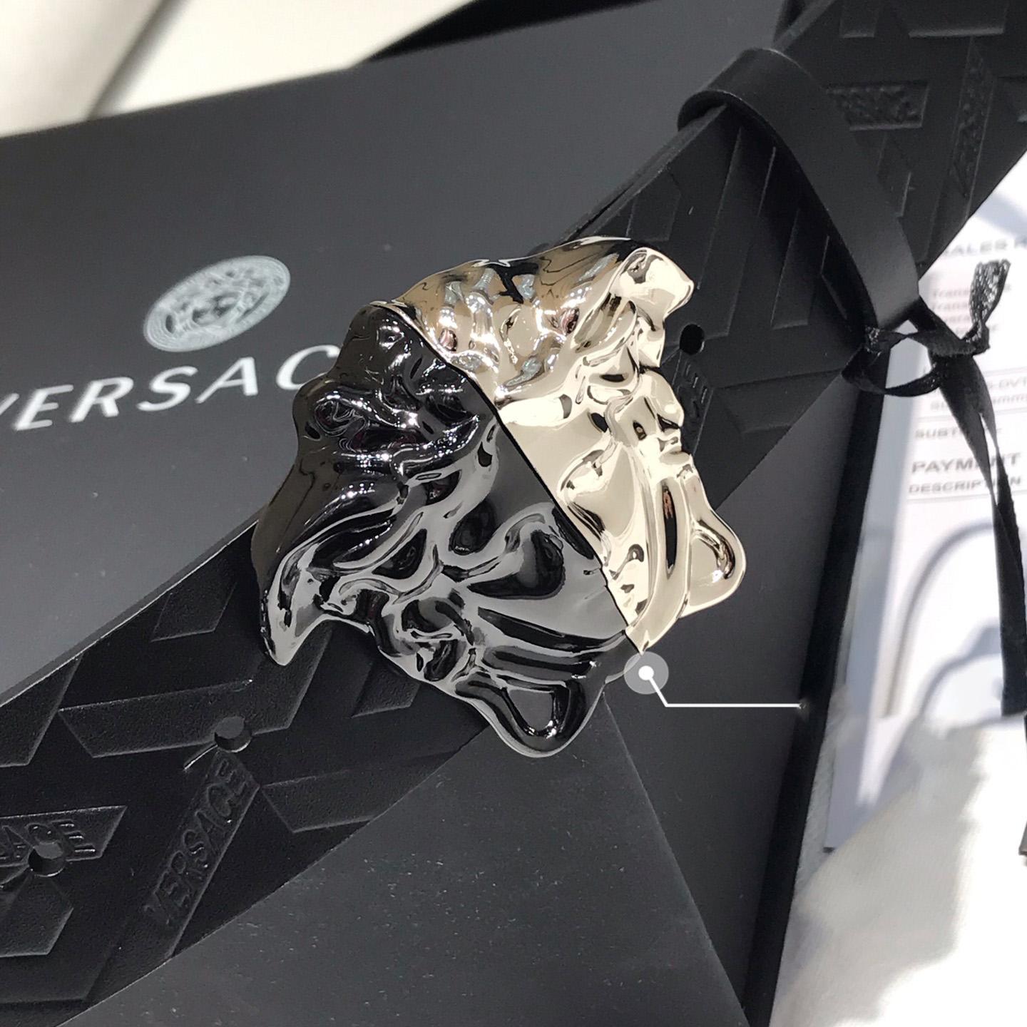 Versace Medusa Leathre Belt 38mm - PerfectKickZ
