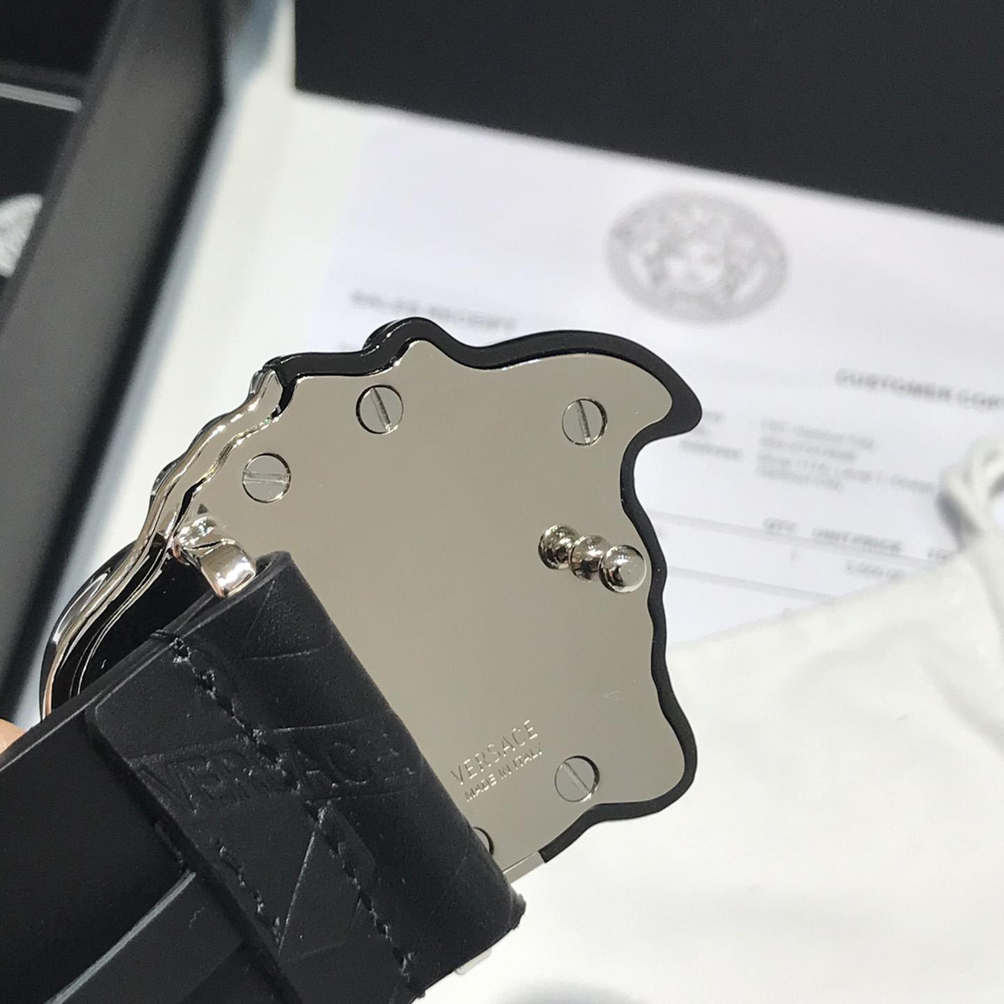 Versace Medusa Leathre Belt 38mm - PerfectKickZ
