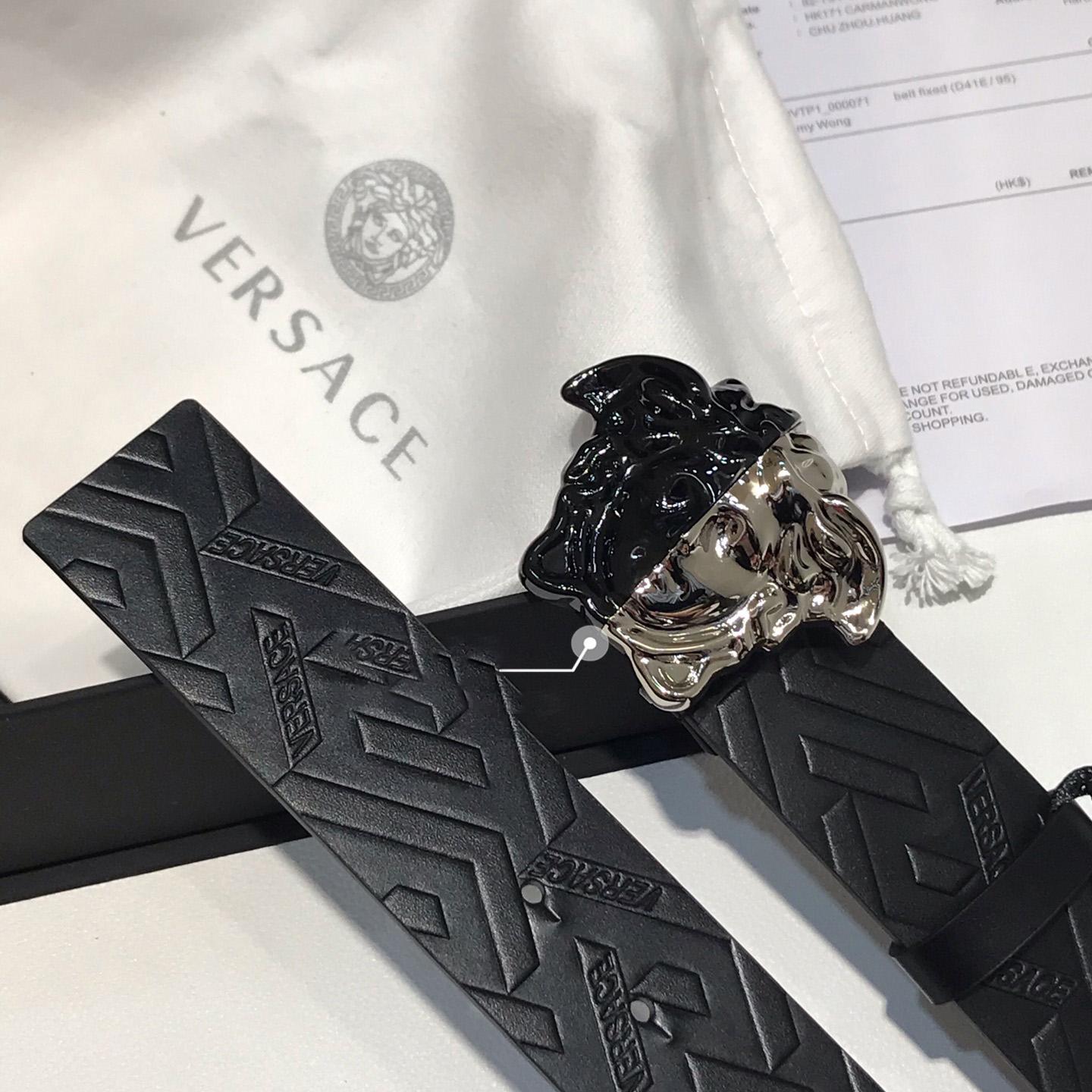 Versace Medusa Leathre Belt 38mm - PerfectKickZ