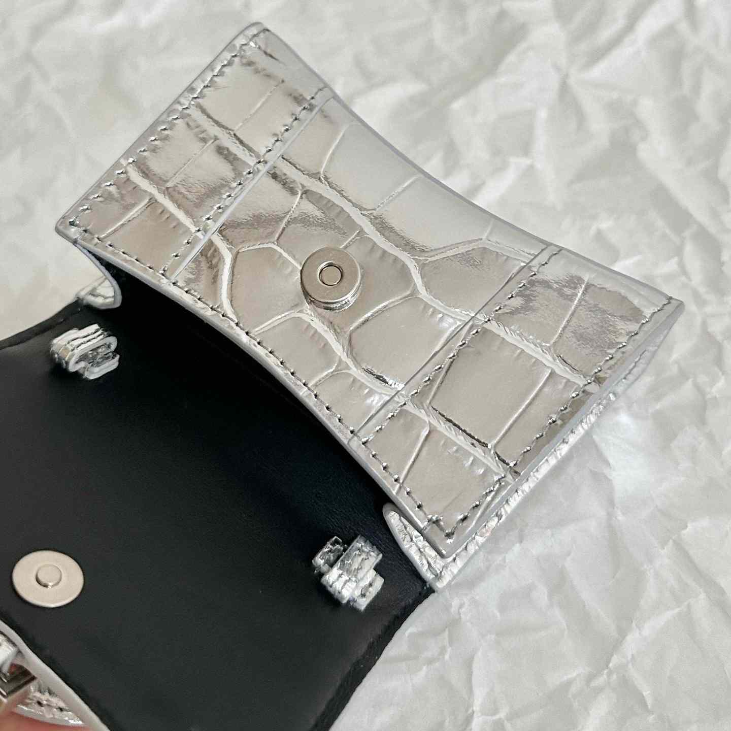 Balenciaga Mini Hourglass Tote Bag   12cm - PerfectKickZ