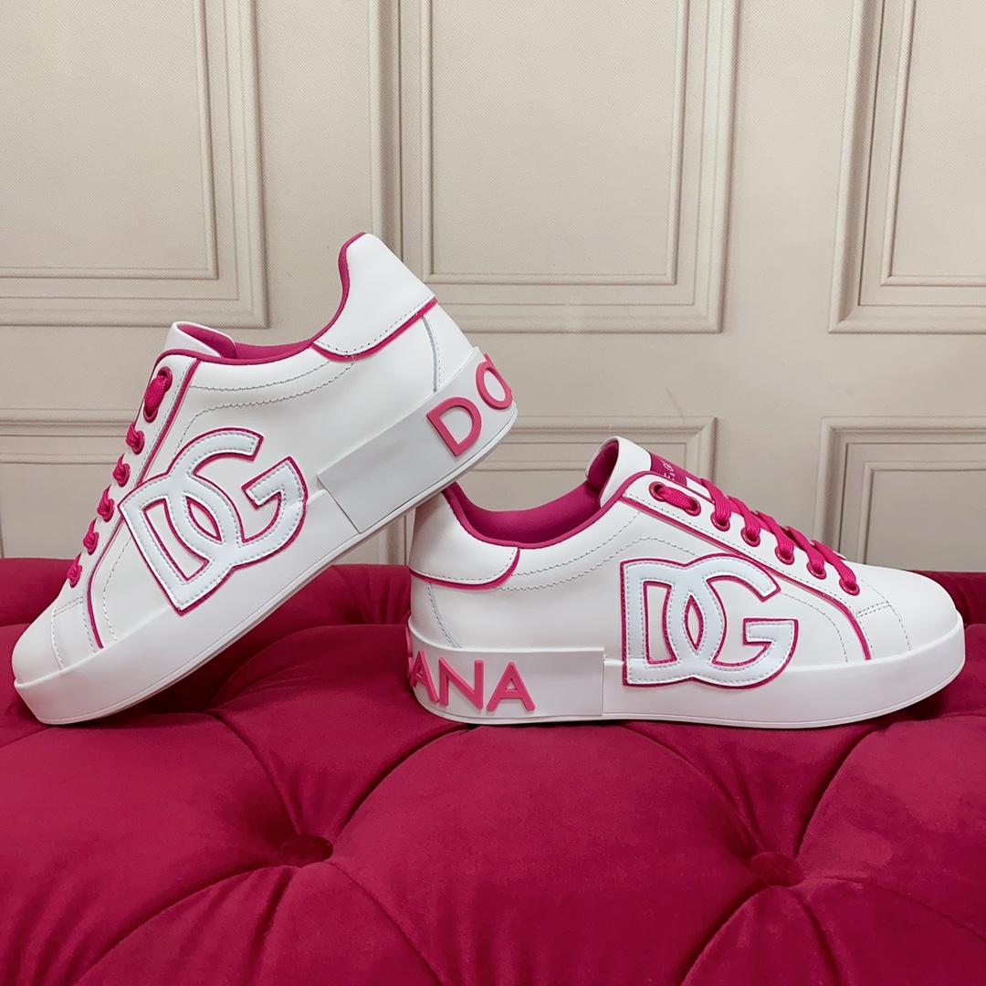 Dolce & Gabbana Calfskin Portofino Sneakers - PerfectKickZ