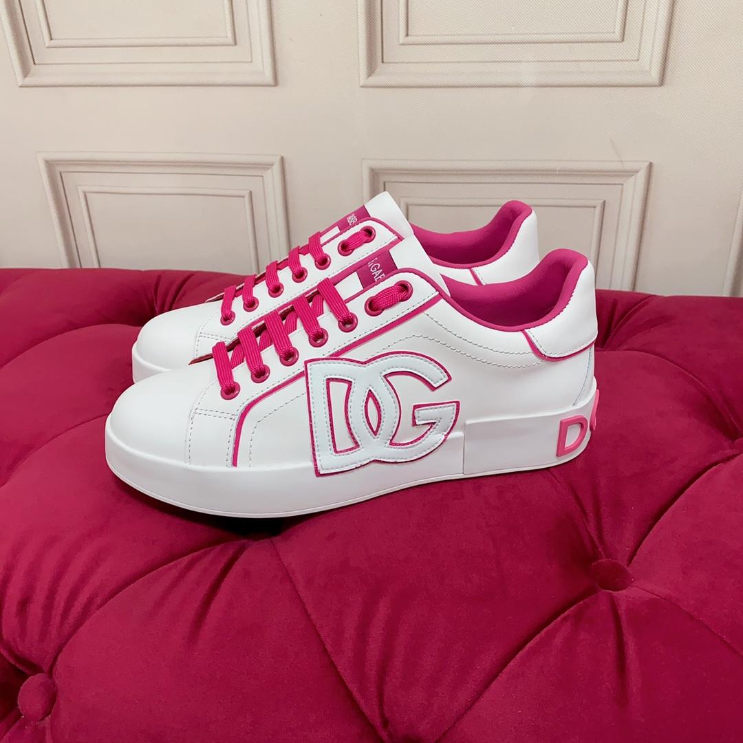 Dolce & Gabbana Calfskin Portofino Sneakers - PerfectKickZ