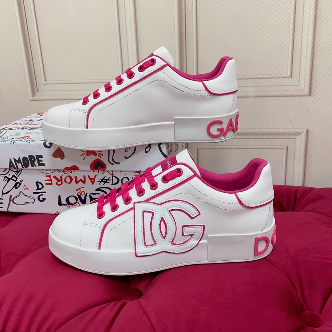 Dolce & Gabbana Calfskin Portofino Sneakers - PerfectKickZ