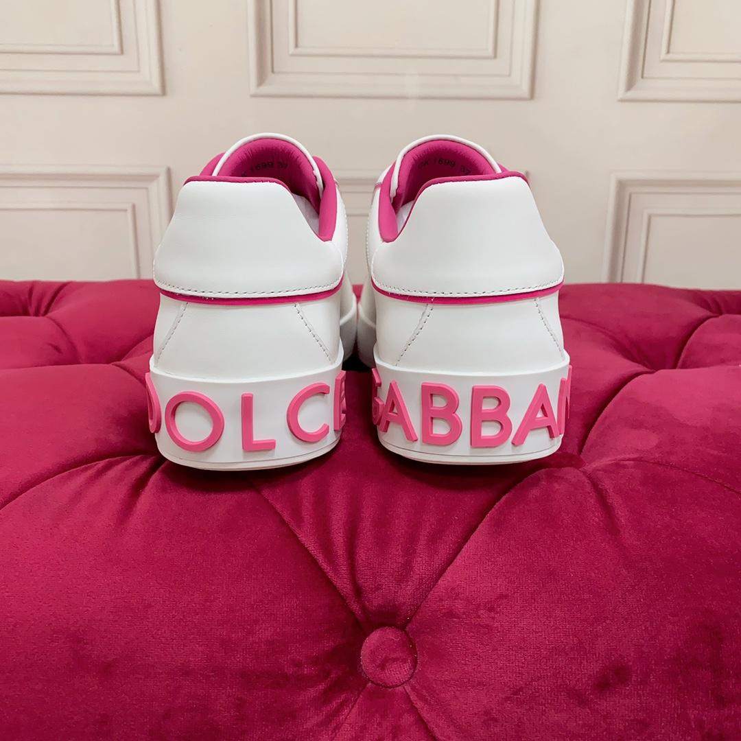 Dolce & Gabbana Calfskin Portofino Sneakers - PerfectKickZ