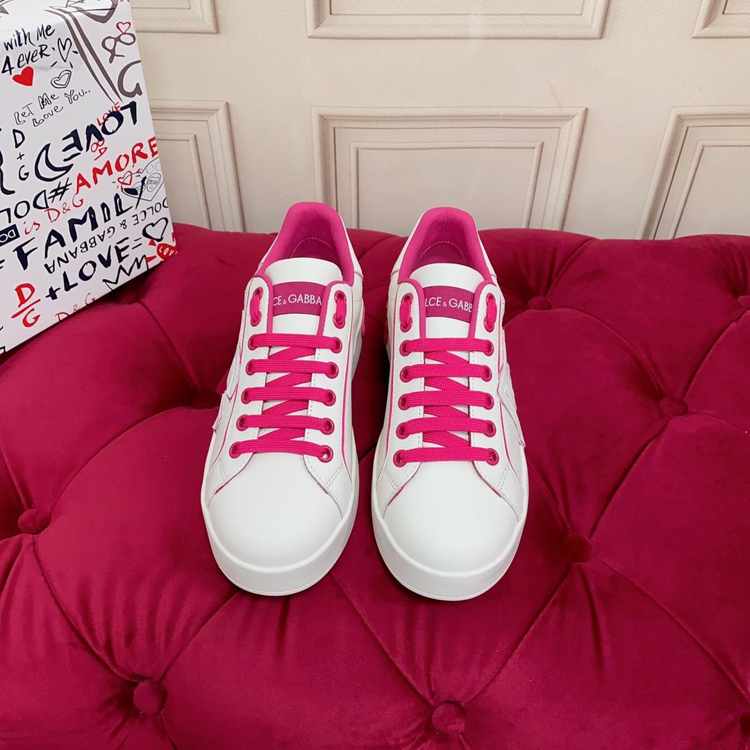 Dolce & Gabbana Calfskin Portofino Sneakers - PerfectKickZ