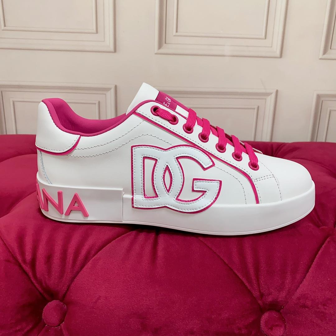 Dolce & Gabbana Calfskin Portofino Sneakers - PerfectKickZ