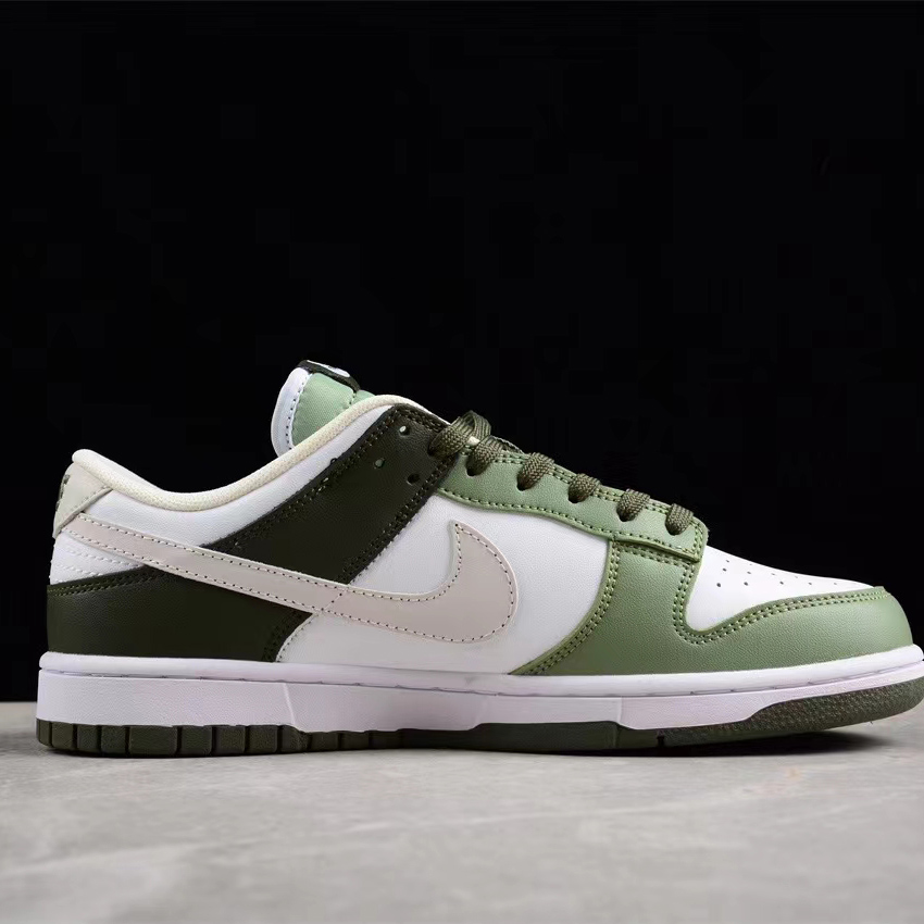Nike Dunk Low “Oil Green” Sneakers     FN6882-100 - PerfectKickZ