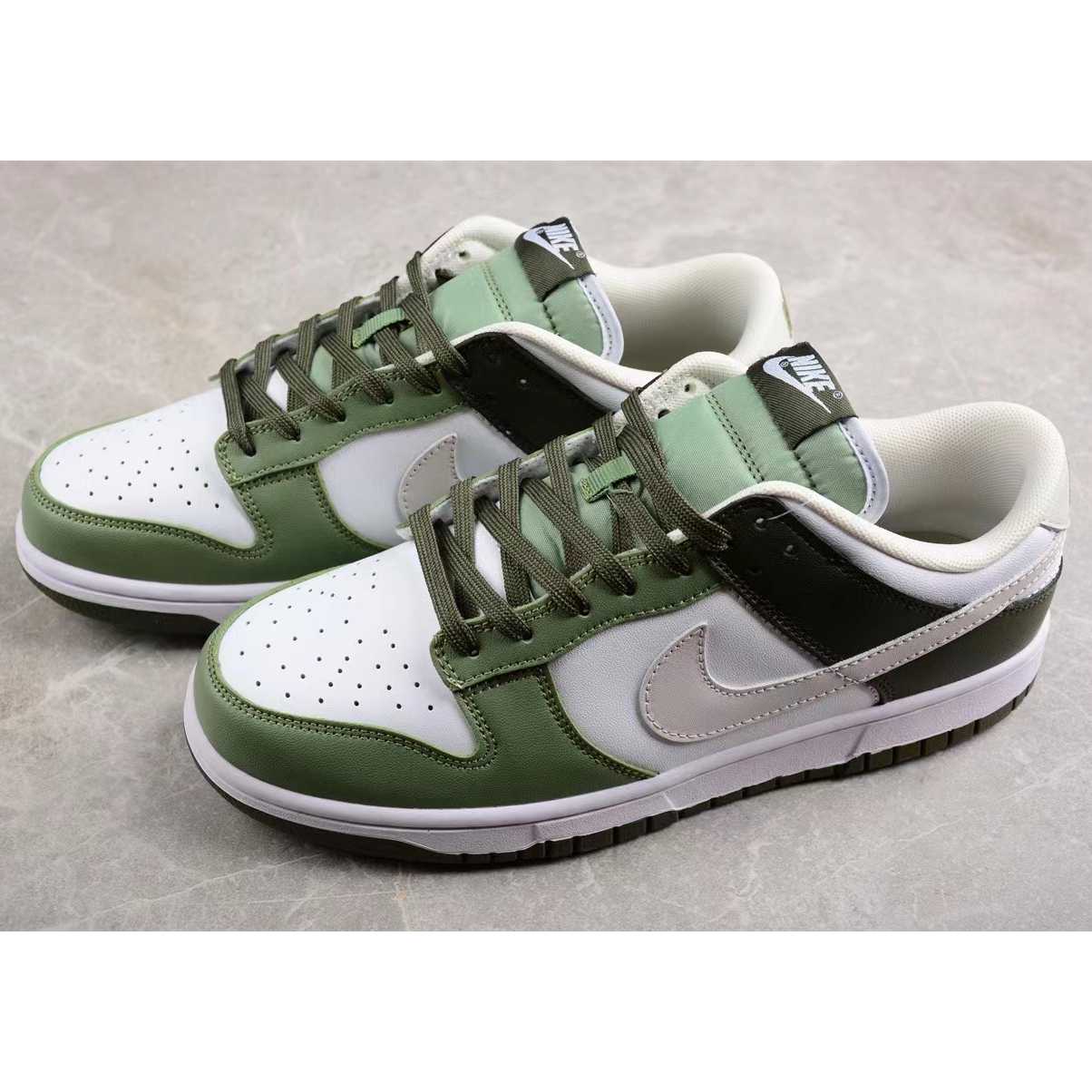 Nike Dunk Low “Oil Green” Sneakers     FN6882-100 - PerfectKickZ