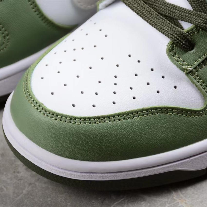 Nike Dunk Low “Oil Green” Sneakers     FN6882-100 - PerfectKickZ