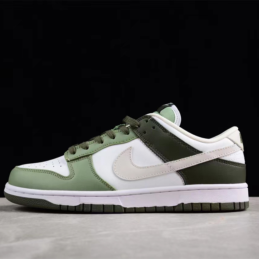 Nike Dunk Low “Oil Green” Sneakers     FN6882-100 - PerfectKickZ