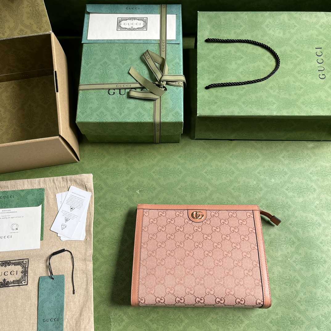 Gucci Ophidia GG Pouch (27-21-7cm) - 