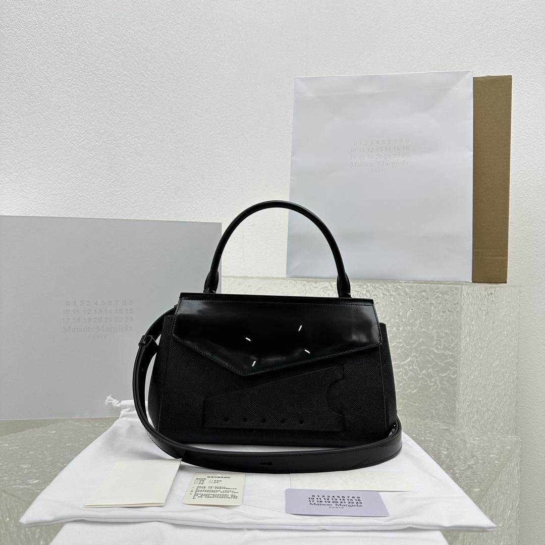 Maison Margiela Small Grained Leather Tote Bag (26x 19x 8cm) - PerfectKickZ