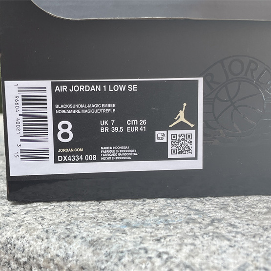 Air Jordan 1 Low Sneaker   DX4334-008  - PerfectKickZ