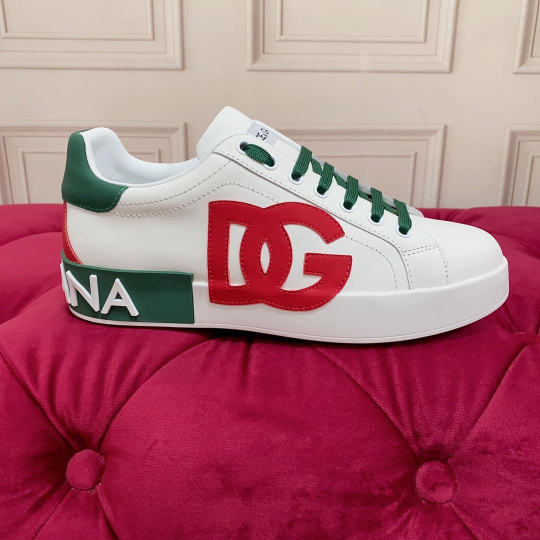 Dolce & Gabbana Calfskin Portofino Sneakers - PerfectKickZ