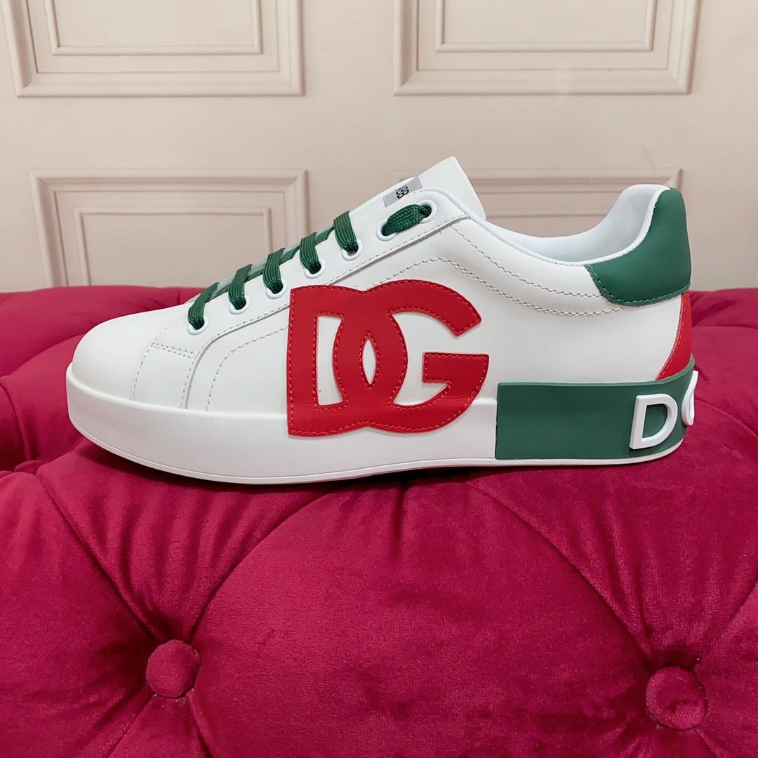 Dolce & Gabbana Calfskin Portofino Sneakers - PerfectKickZ