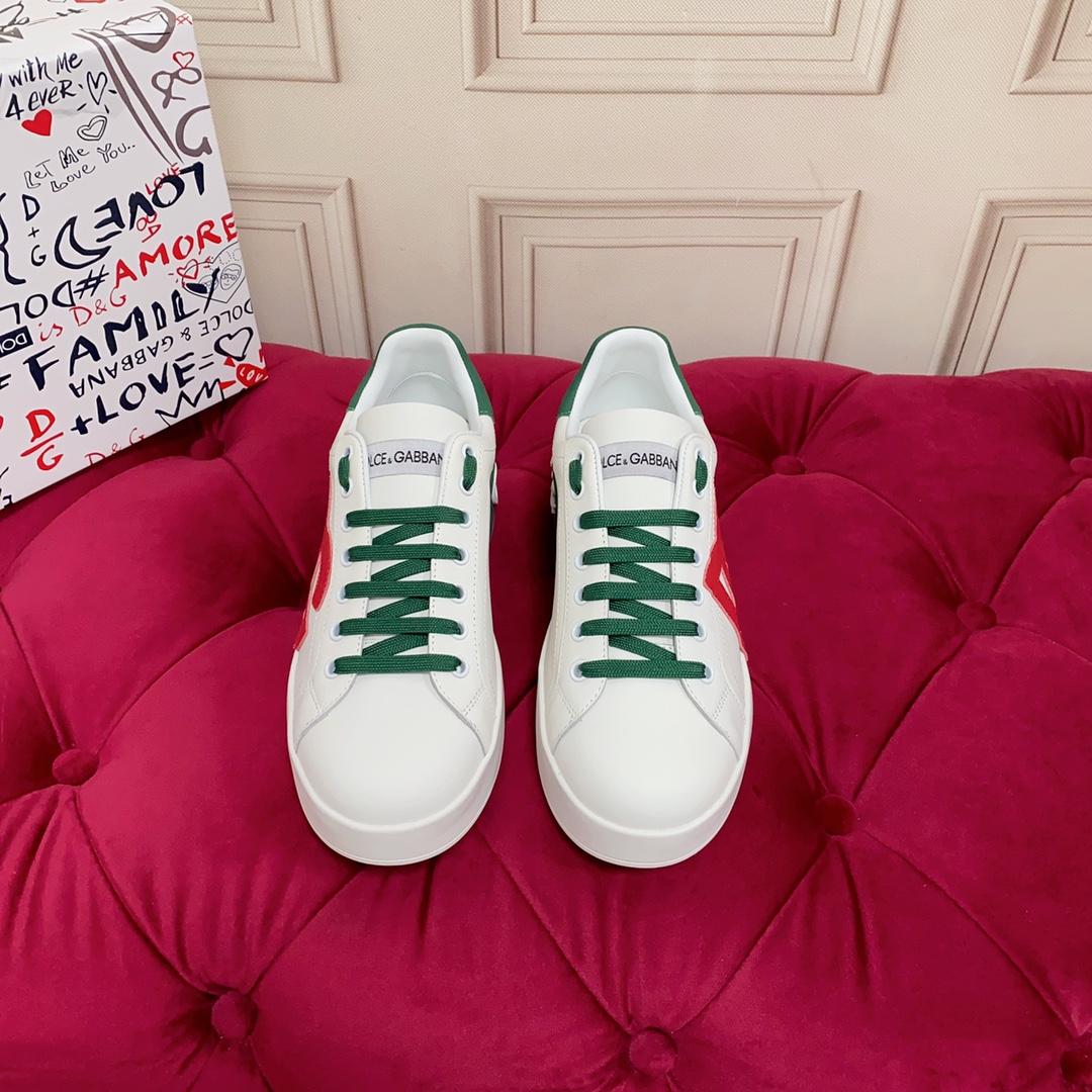 Dolce & Gabbana Calfskin Portofino Sneakers - PerfectKickZ