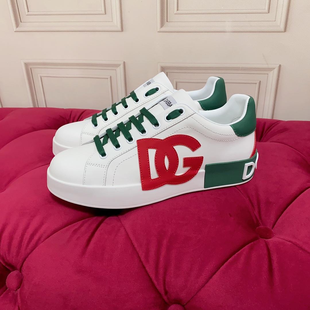 Dolce & Gabbana Calfskin Portofino Sneakers - PerfectKickZ