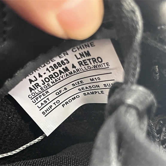 Air Jordan 4 Retro Sneakers      AJ4-136863 - 