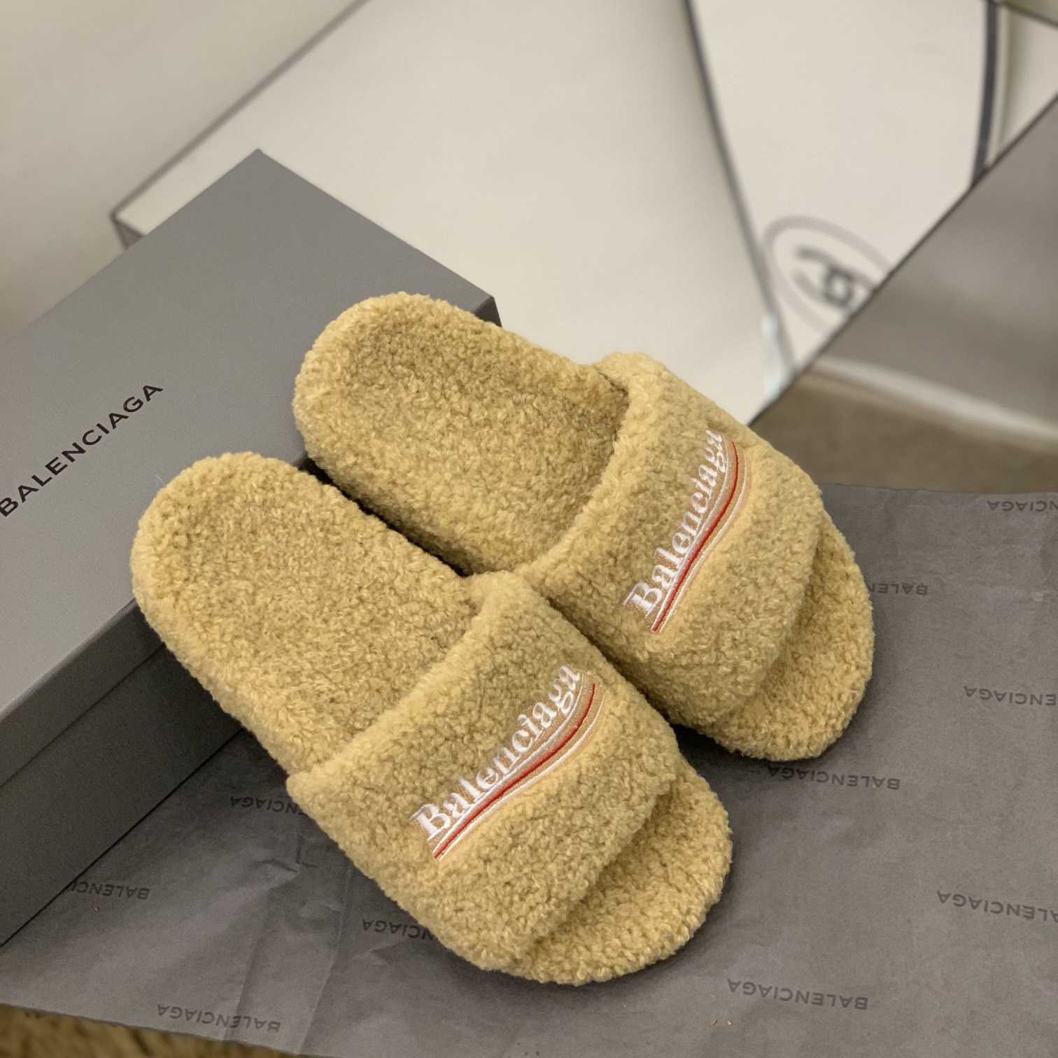 Balenciaga Terry Slide Sandal - PerfectKickZ