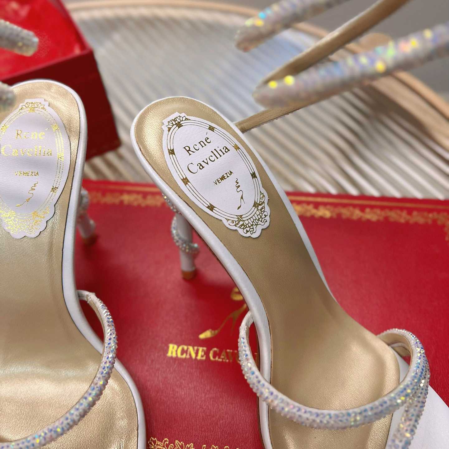 Rene Caovilla Cleo High-heel Sandals - PerfectKickZ