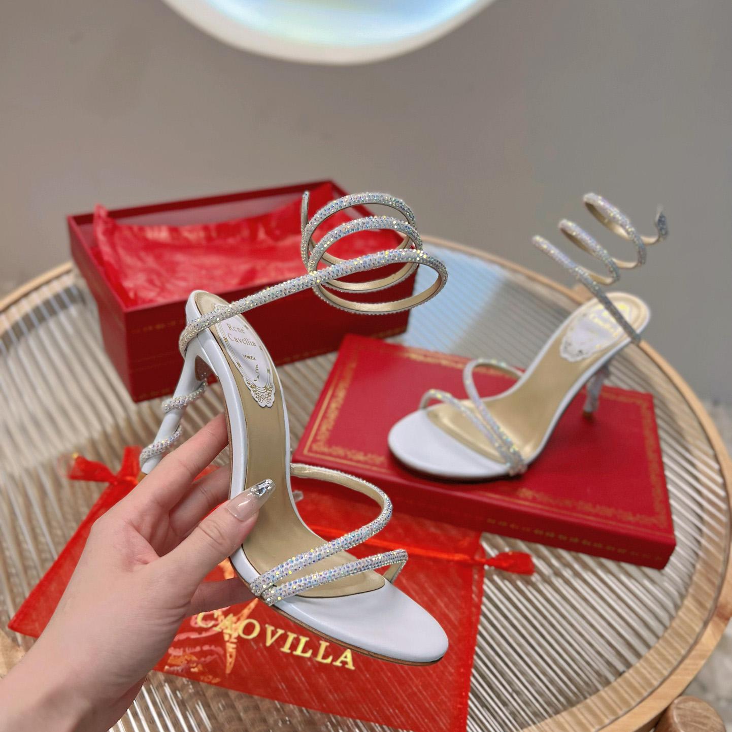 Rene Caovilla Cleo High-heel Sandals - PerfectKickZ
