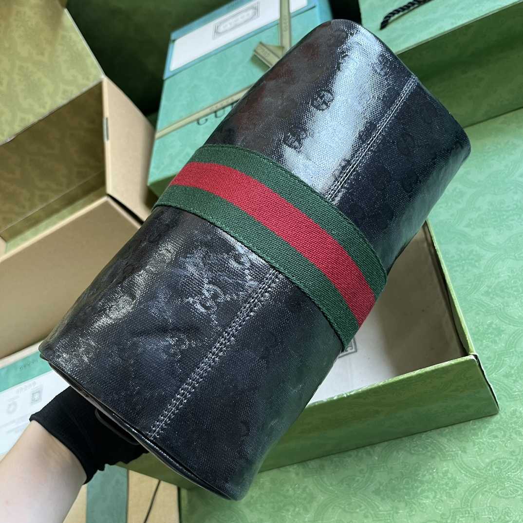 Gucci Toiletry Case With Web (25.5x 13x 13cm) - PerfectKickZ