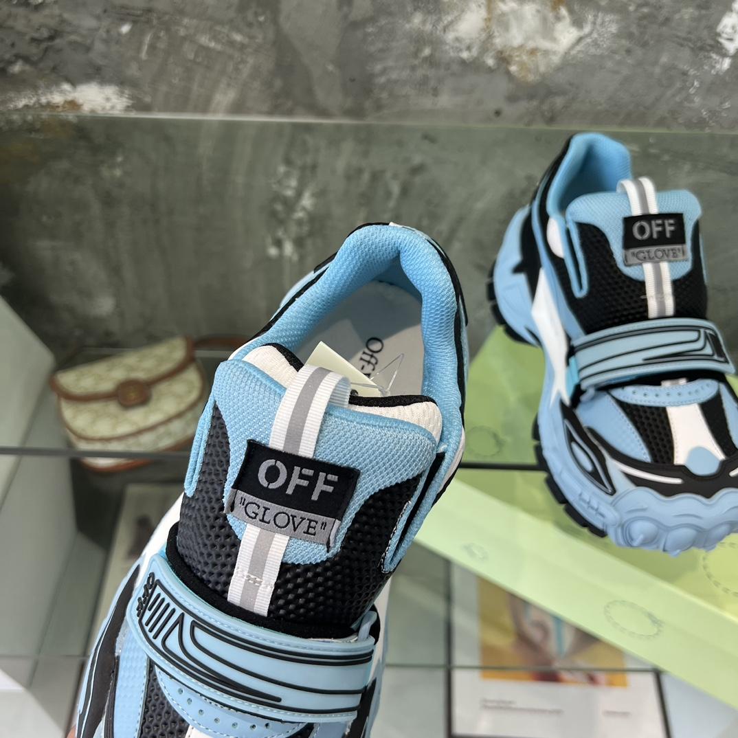 Off White Glove Slip-on Sneakers - PerfectKickZ