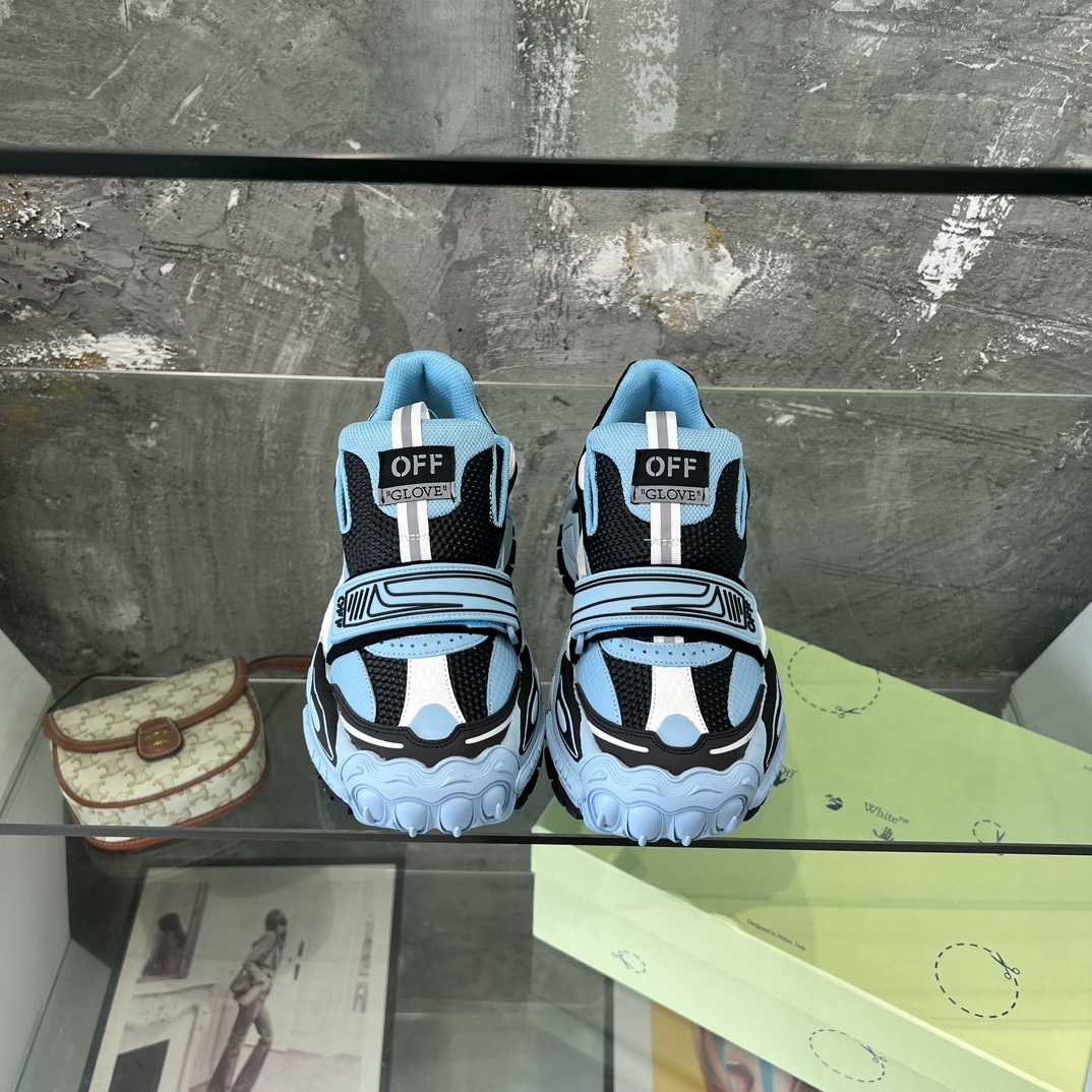 Off White Glove Slip-on Sneakers - PerfectKickZ