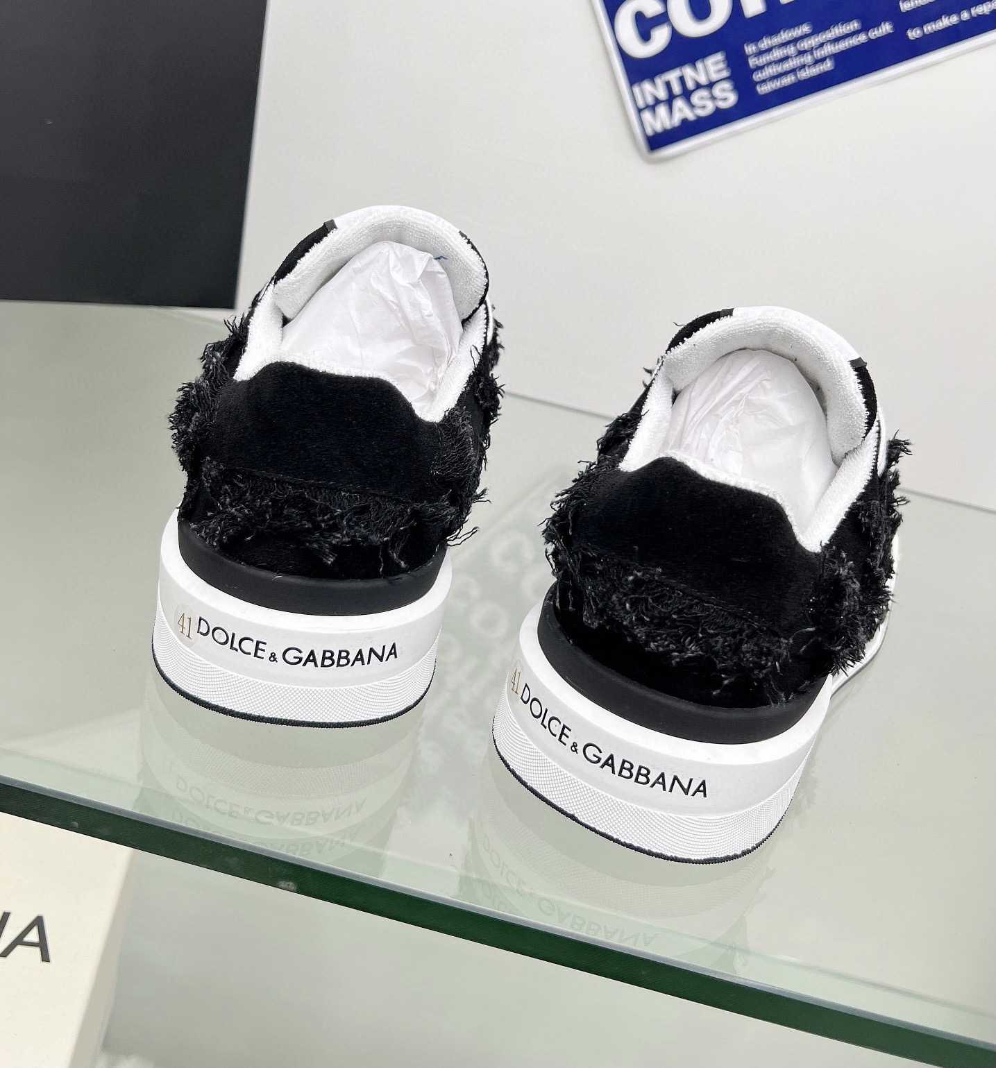 Dolce & Gabbana Denim New Roma Sneakers - PerfectKickZ