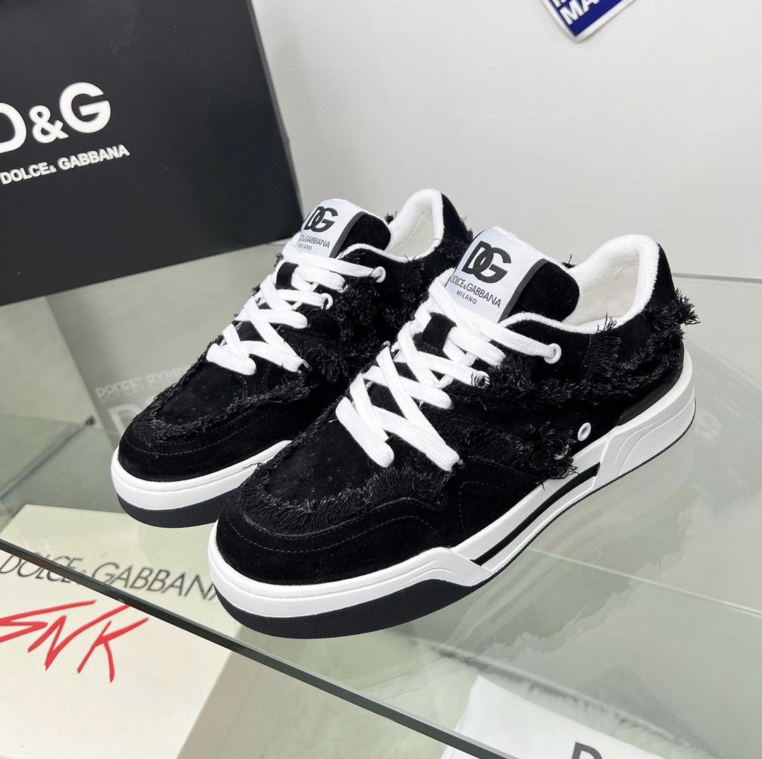 Dolce & Gabbana Denim New Roma Sneakers - PerfectKickZ