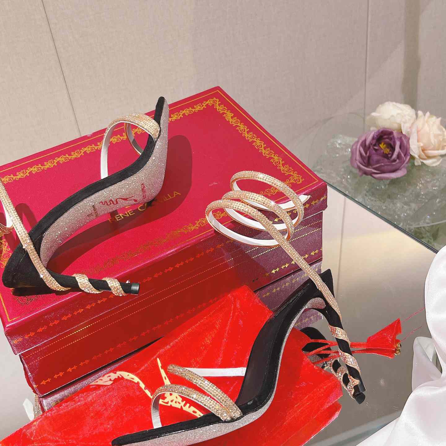 Rene Caovilla Snake Sandal - PerfectKickZ