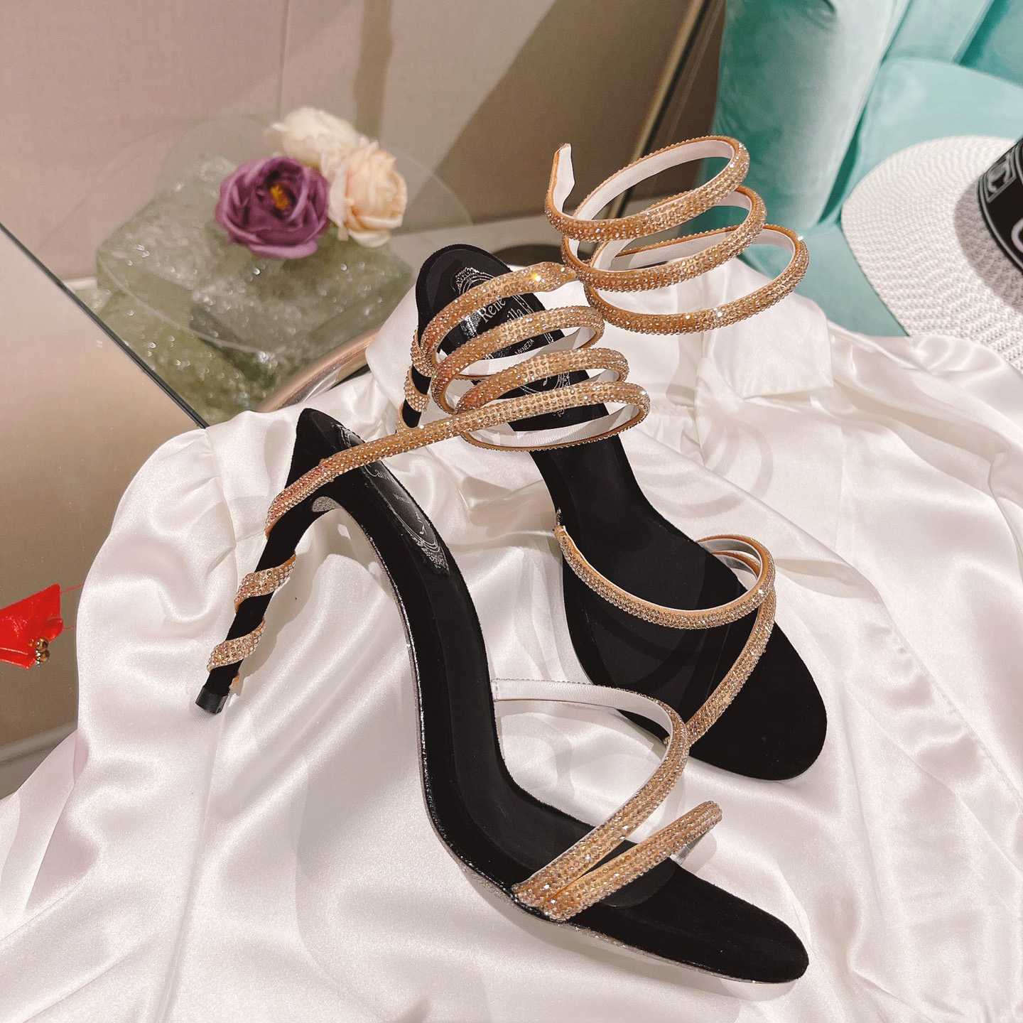 Rene Caovilla Snake Sandal - PerfectKickZ