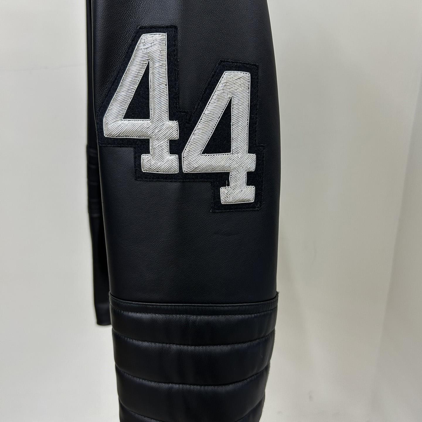 Balmain Leather And Wool Jacket - PerfectKickZ