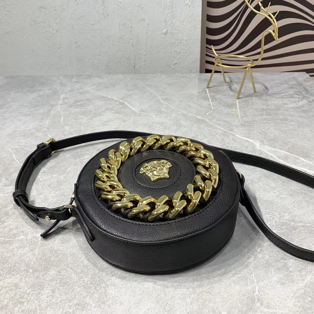  Versace Women's Red Nappa Leather Medusa Evening Bag  (19-19-5cm) - PerfectKickZ