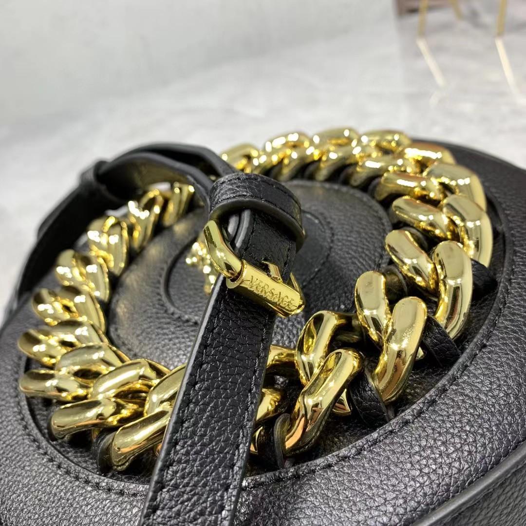  Versace Women's Red Nappa Leather Medusa Evening Bag  (19-19-5cm) - PerfectKickZ